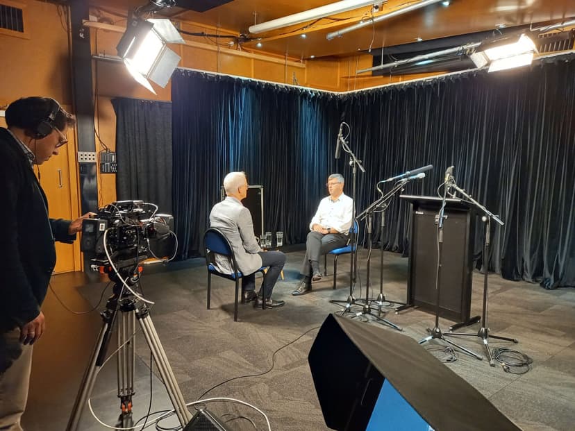 Richard Bourne joins Media Training.